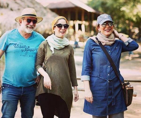 عکس بازیگر سحر دولتشاهی و همسرش