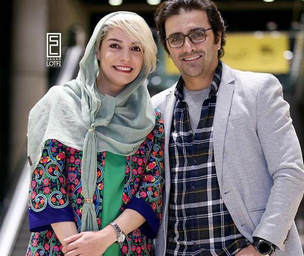عکس سحر ولدبیگی با همسر و فرزندش