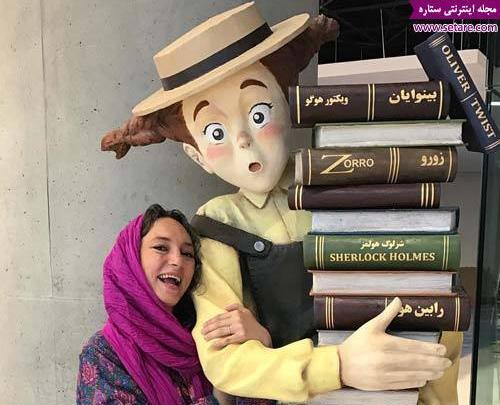 عکس سحر ولدبیگی با همسر و فرزندش