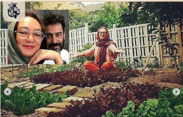 عکس سحر ولدبیگی با همسرش