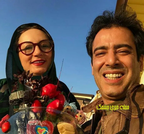 عکس سحر ولدبیگی با همسرش