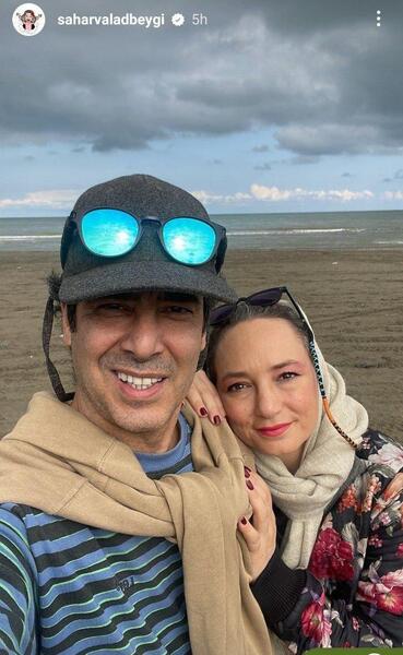 عکس سحر ولدبیگی در جوانی
