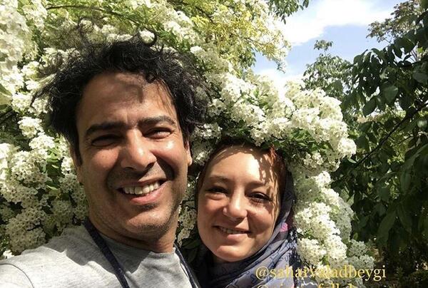 عکس جدید سحر ولدبیگی و همسرش