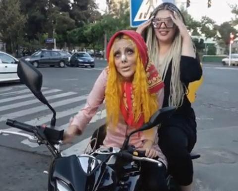 عکس جدید سحر تبر و همسرش