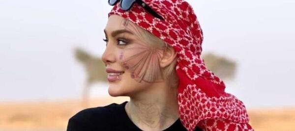عکس بازیگر سحر قریشی و تتلو