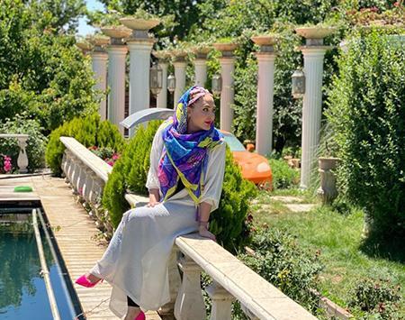 عکس بچه های زهره فکور صبور