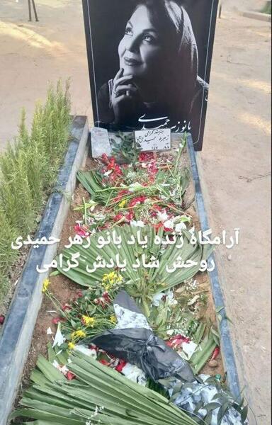 عکس از زهره حمیدی بازیگر