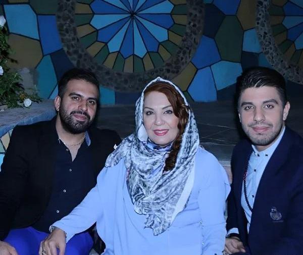 عکس خانوادگی زهره حمیدی و همسرش
