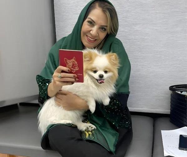 عکس بازیگر زهره حمیدی و همسرش