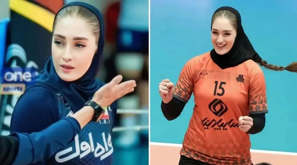 عکس زهرا کریمی والیبالیست