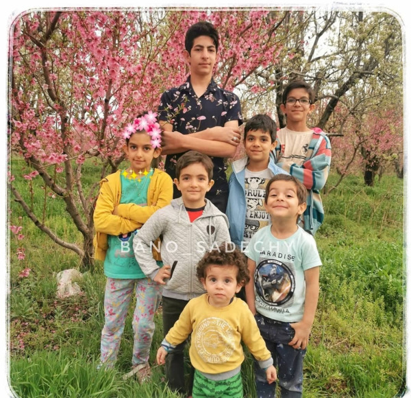 عکس فرزندان زهرا صادقی