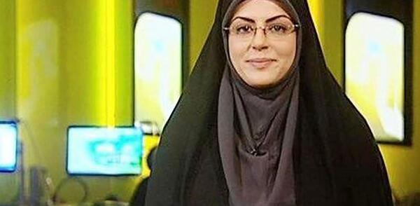 عکس زهرا رکوعی مجری و همسرش