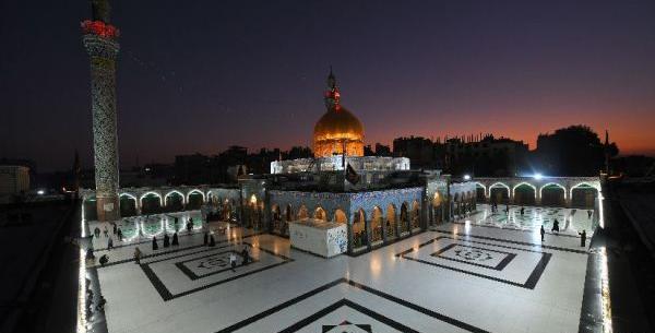 عکس از ضریح حضرت زینب