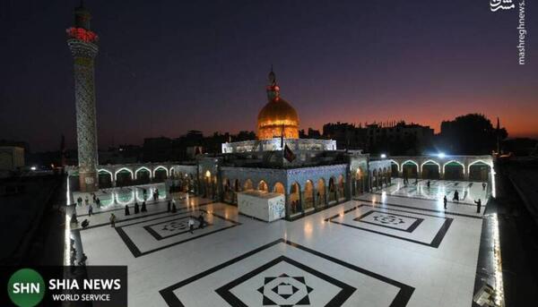 عکس زیبای حرم حضرت زینب
