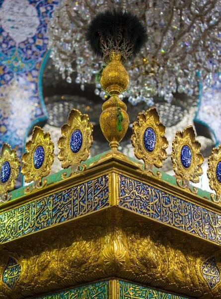 عکس حرم حضرت زینب با کیفیت
