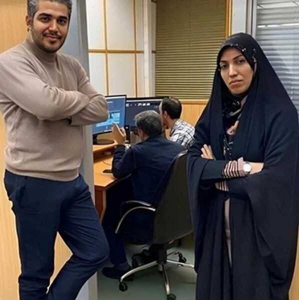 عکس علی رضوانی و همسرش