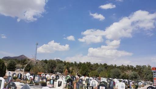 عکس قبر باغ رضوان اصفهان