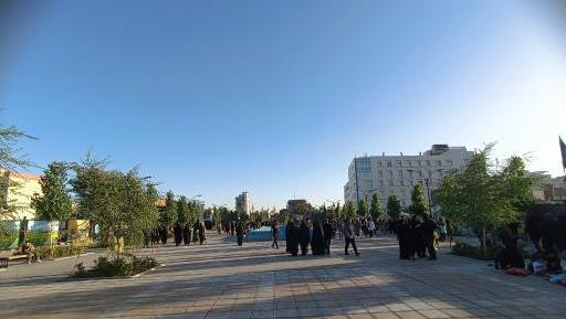 عکس از باغ رضوان