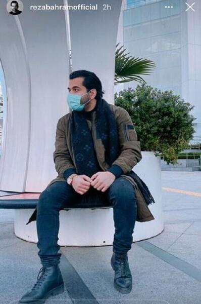 عکس رضا بهرام جدید