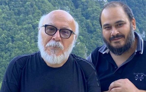 عکس رضا داوود نژاد و همسرش