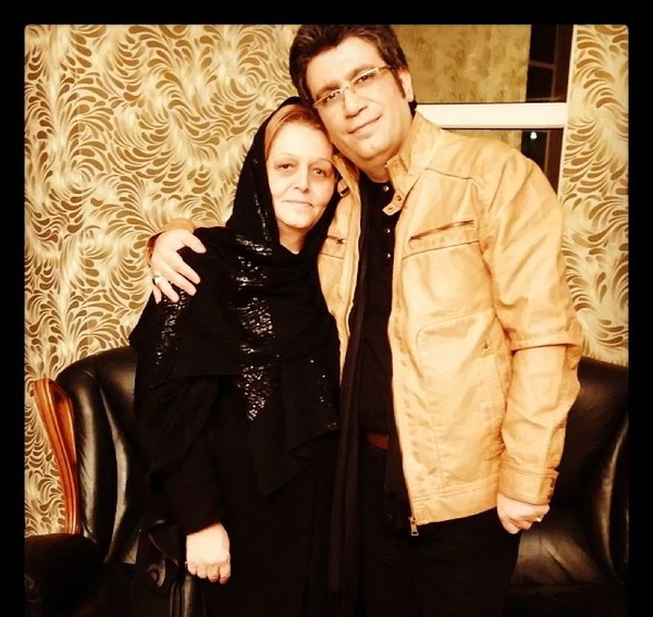 عکس رضا رشید پور و همسرش