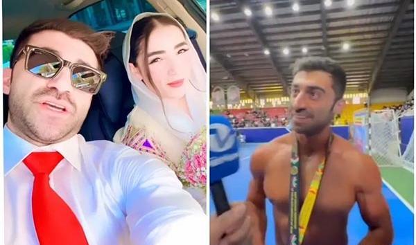 عکس رضا روحی و دوست دخترش