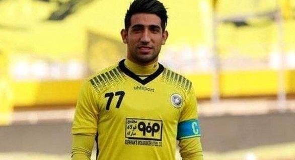عکس رضا میرزایی در استقلال