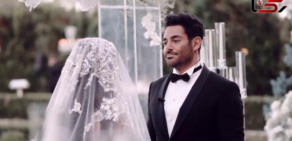 عکس عروسی رضا گلزار و همسرش