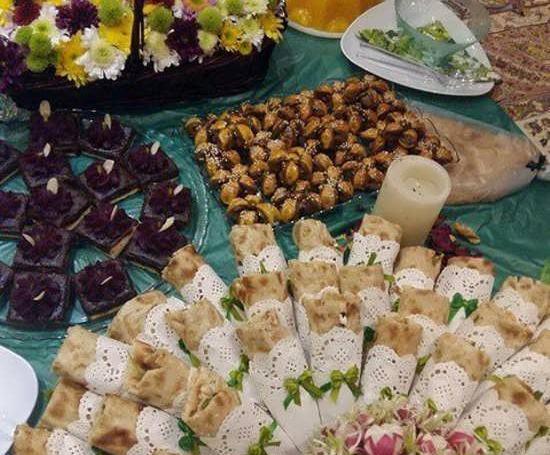 عکس های سفره حضرت رقیه