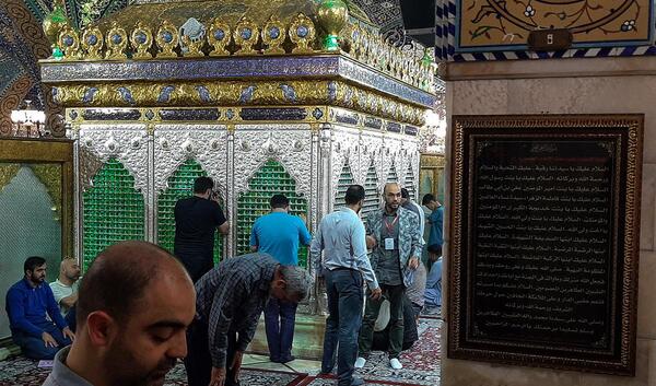 عکس قبر حضرت رقیه س