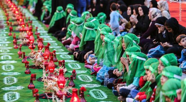 عکس سفره حضرت رقیه س