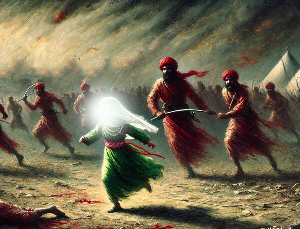 عکس حضرت رقیه سه ساله واقعی