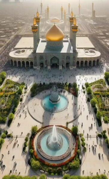 عکس حضرت رقیه با هوش مصنوعی