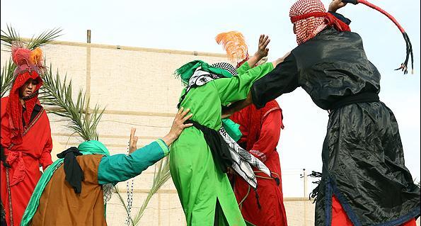 عکس تعزیه حضرت رقیه