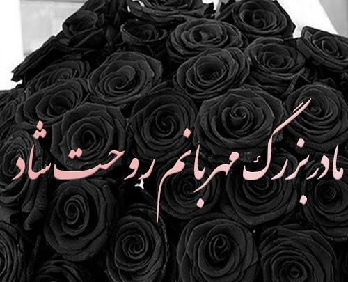 عکس نوشته مادربزرگ دوست دارم