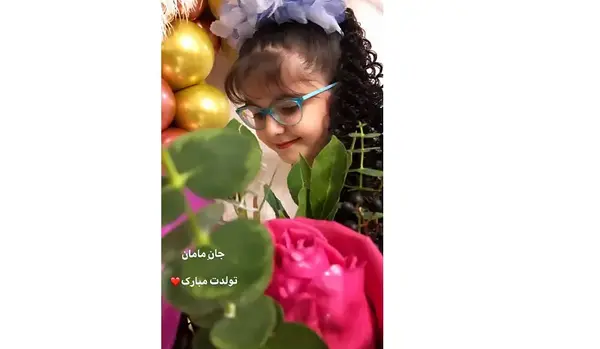 عکس مانلی دختر خاله شادونه