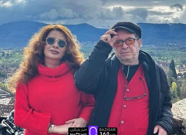 عکس داریوش مهرجویی همسرش