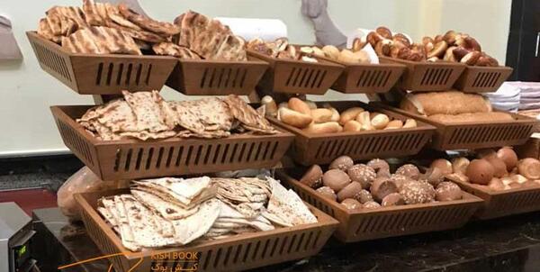 عکس صبحانه هتل داریوش کیش