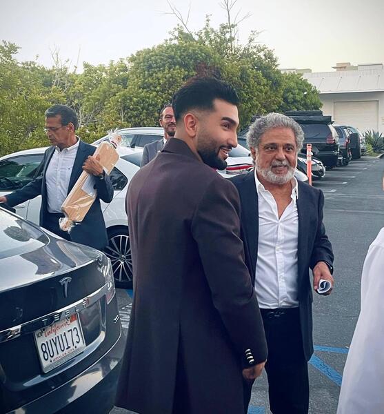 عکس از ابی و داریوش