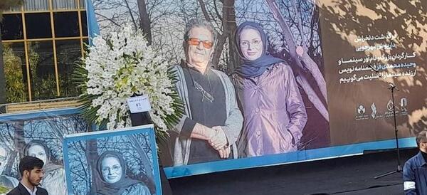 عکس داریوش مهرجوی و همسرش