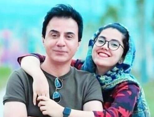 عکس بازیگر داریوش فرضیایی با همسرش