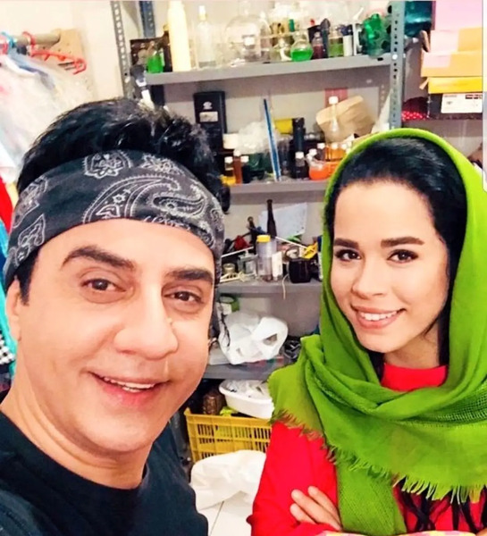 عکس همسر واقعی داریوش فرضیایی