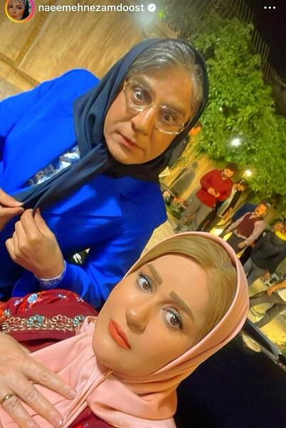 عکس زن داریوش فرضیایی عمو پورنگ