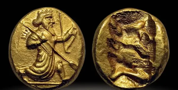 عکس سکه داریوش دوم