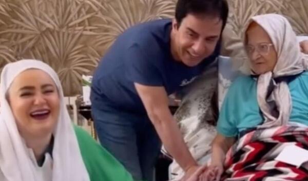 عکس داریوش فرضیایی و نعیمه نظام دوست