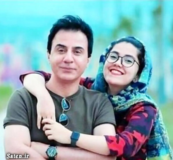عکس داریوش فرضیایی با پدرش