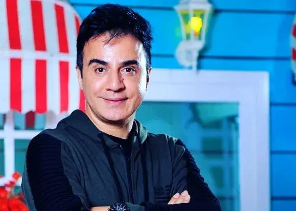 عکس داریوش فرضیایی با پدرش