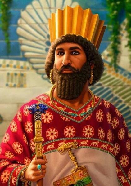 عکس داریوش کبیر با هوش مصنوعی