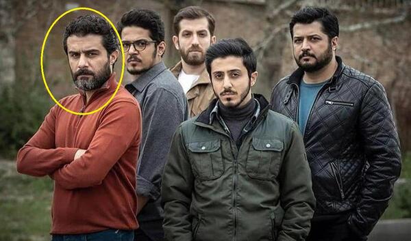 عکس بازیگر داوود در سریال گاندو