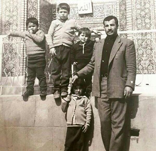 عکس کودکی علی دایی